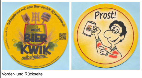 Vorder- und Rückseite