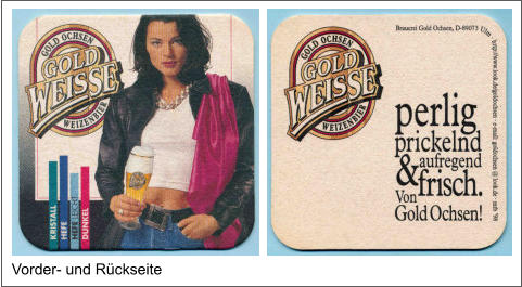 Vorder- und Rückseite