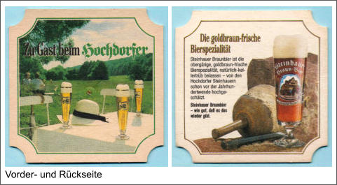 Vorder- und Rückseite