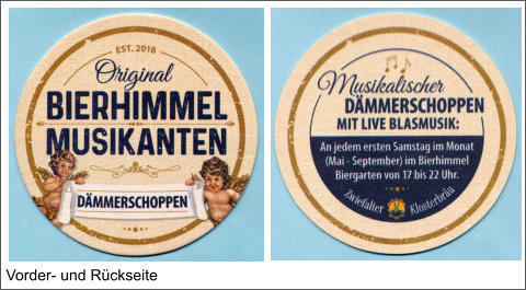 Vorder- und Rückseite