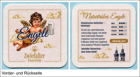 Vorder- und Rückseite