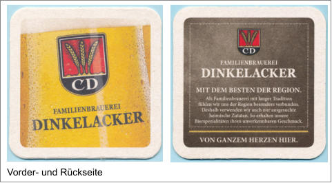 Vorder- und Rückseite