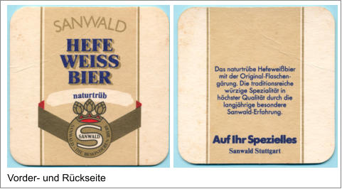 Vorder- und Rückseite