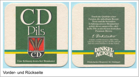 Vorder- und Rückseite