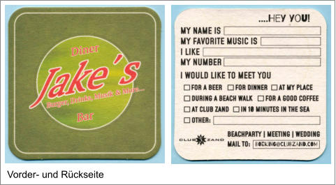 Vorder- und Rückseite