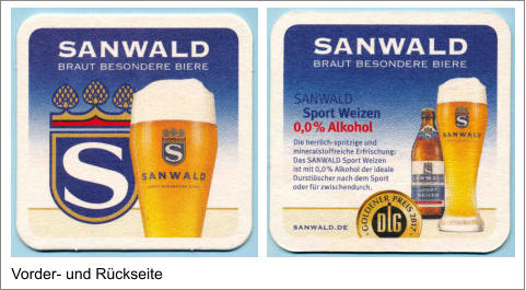 Vorder- und Rückseite