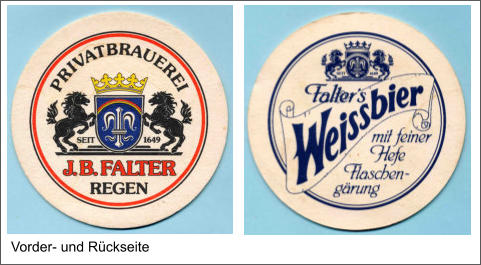 Vorder- und Rückseite