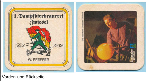 Vorder- und Rückseite