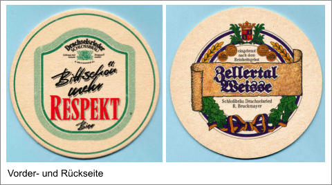 Vorder- und Rückseite