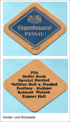 Vorder- und Rückseite