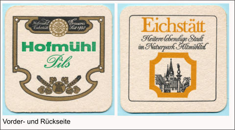 Vorder- und Rückseite