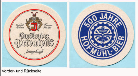 Vorder- und Rückseite