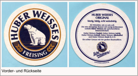 Vorder- und Rückseite