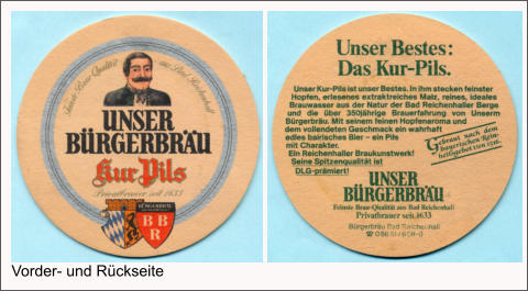 Vorder- und Rückseite