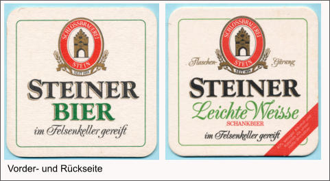 Vorder- und Rückseite