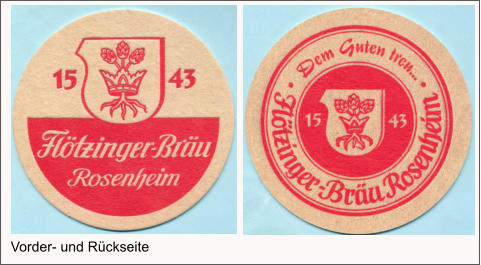 Vorder- und Rückseite