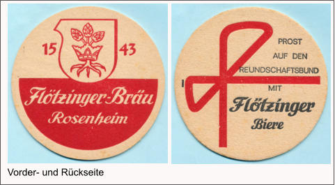 Vorder- und Rückseite