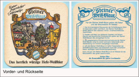 Vorder- und Rückseite