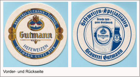 Vorder- und Rückseite