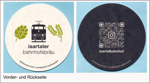 Vorder- und Rückseite