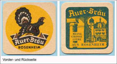 Vorder- und Rückseite