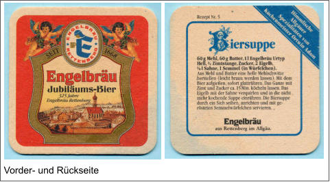 Vorder- und Rückseite