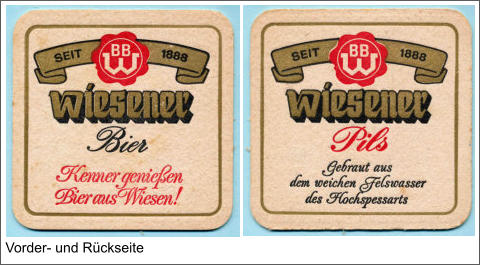 Vorder- und Rückseite