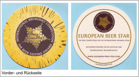 Vorder- und Rückseite