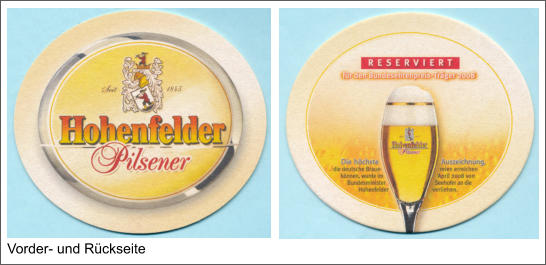 Vorder- und Rückseite