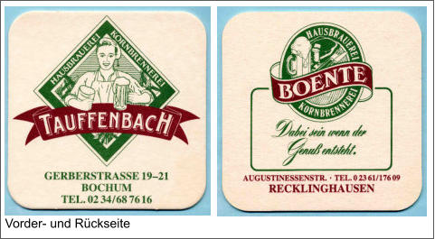 Vorder- und Rückseite