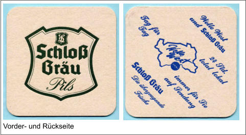 Vorder- und Rückseite