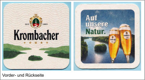 Vorder- und Rückseite