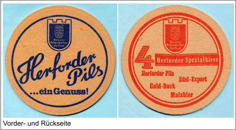 Vorder- und Rückseite