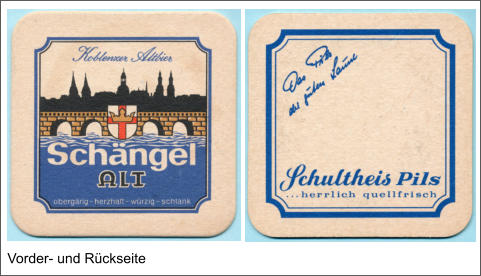 Vorder- und Rückseite