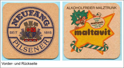 Vorder- und Rückseite