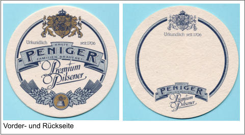 Vorder- und Rückseite