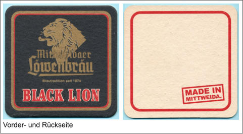 Vorder- und Rückseite