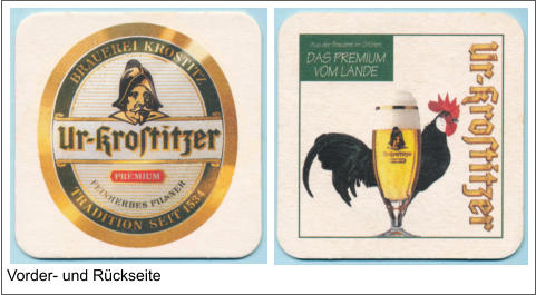 Vorder- und Rückseite