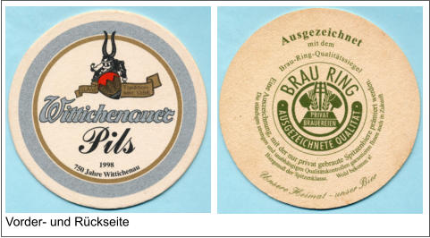 Vorder- und Rückseite