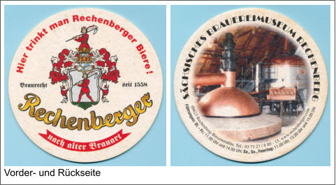 Vorder- und Rückseite