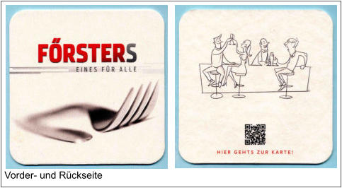 Vorder- und Rückseite