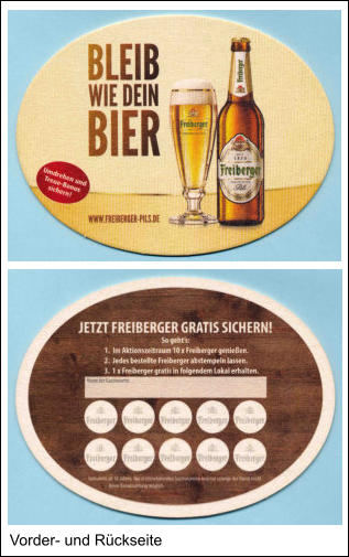 Vorder- und Rückseite