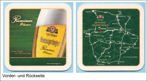 Vorder- und Rückseite