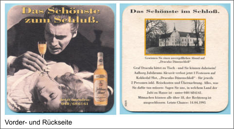 Vorder- und Rückseite