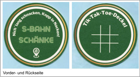 Vorder- und Rückseite