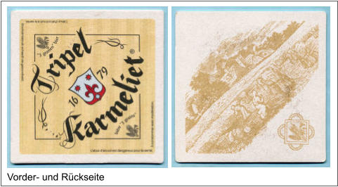 Vorder- und Rückseite