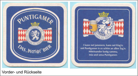 Vorder- und Rückseite