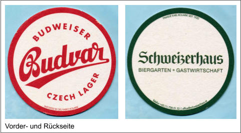 Vorder- und Rückseite