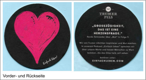 Vorder- und Rückseite