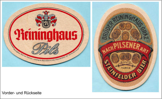 Vorder- und Rückseite